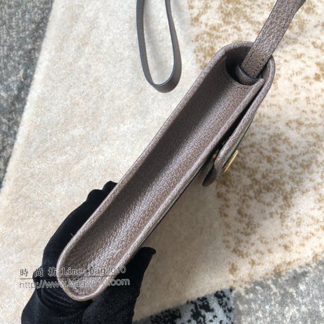 Gucci原厂皮包包 古驰男女Ophidia磁力扣织带手机包 Gucci单肩斜挎包 625757  gdj1576